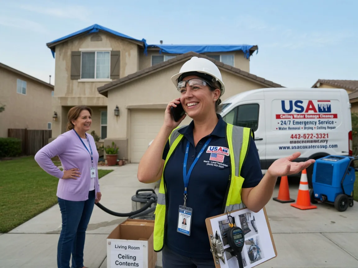 Ceiling Water Damage Restoration Odebolt, IA FAQs